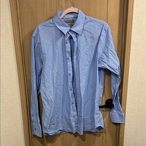 Daniel Cremieux Light Blue Casual Button Down Shirt